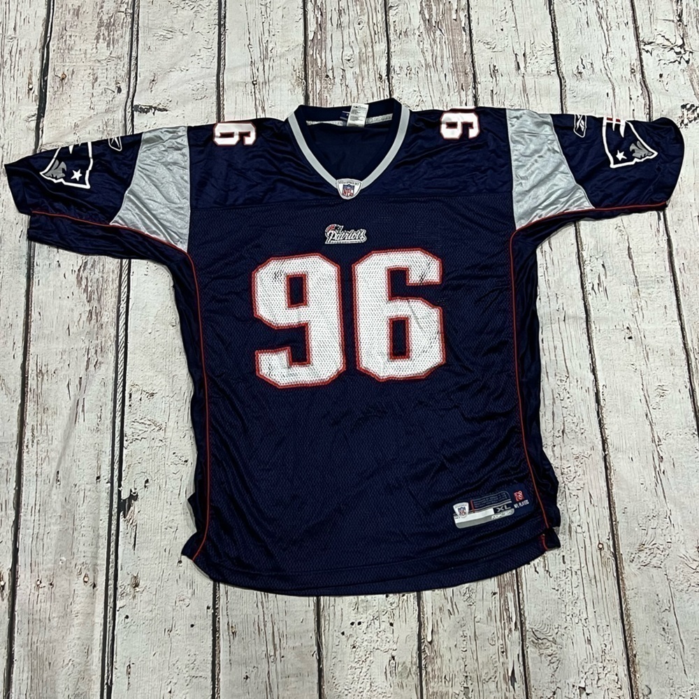 Adalius Thomas New England Patriots NFL Football Reebok Sports Jersey
